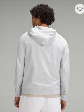 lululemon athletica Light Gray Men's Hooded Pullover